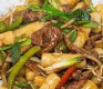 stir fried sticky rice cakes 炒年糕